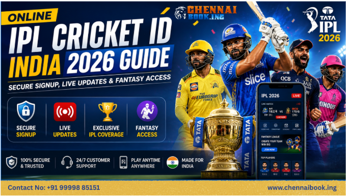 Online IPL Cricket ID India 2026 guide